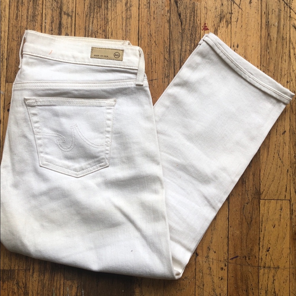 AG white Tom Boy Crop